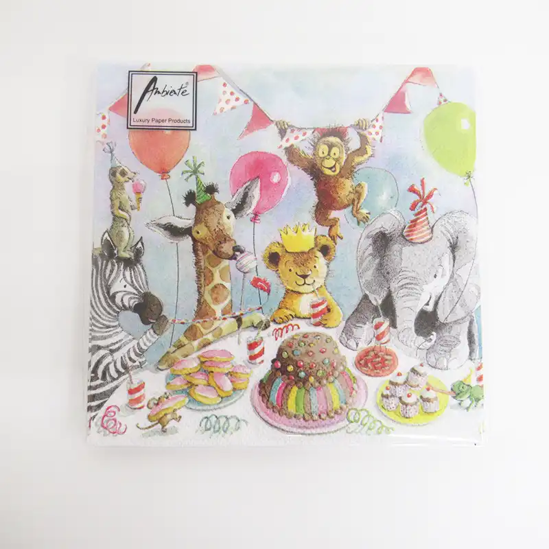 Ambiente ペーパーナプキン Party animals/AMB19690L10